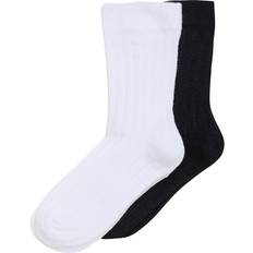 Minymo Strumpor - 2-pack - Rib - Black - Minymo - 23/26 - Strumpor