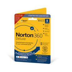 Norton 360 Deluxe 5 Enheter 1 År