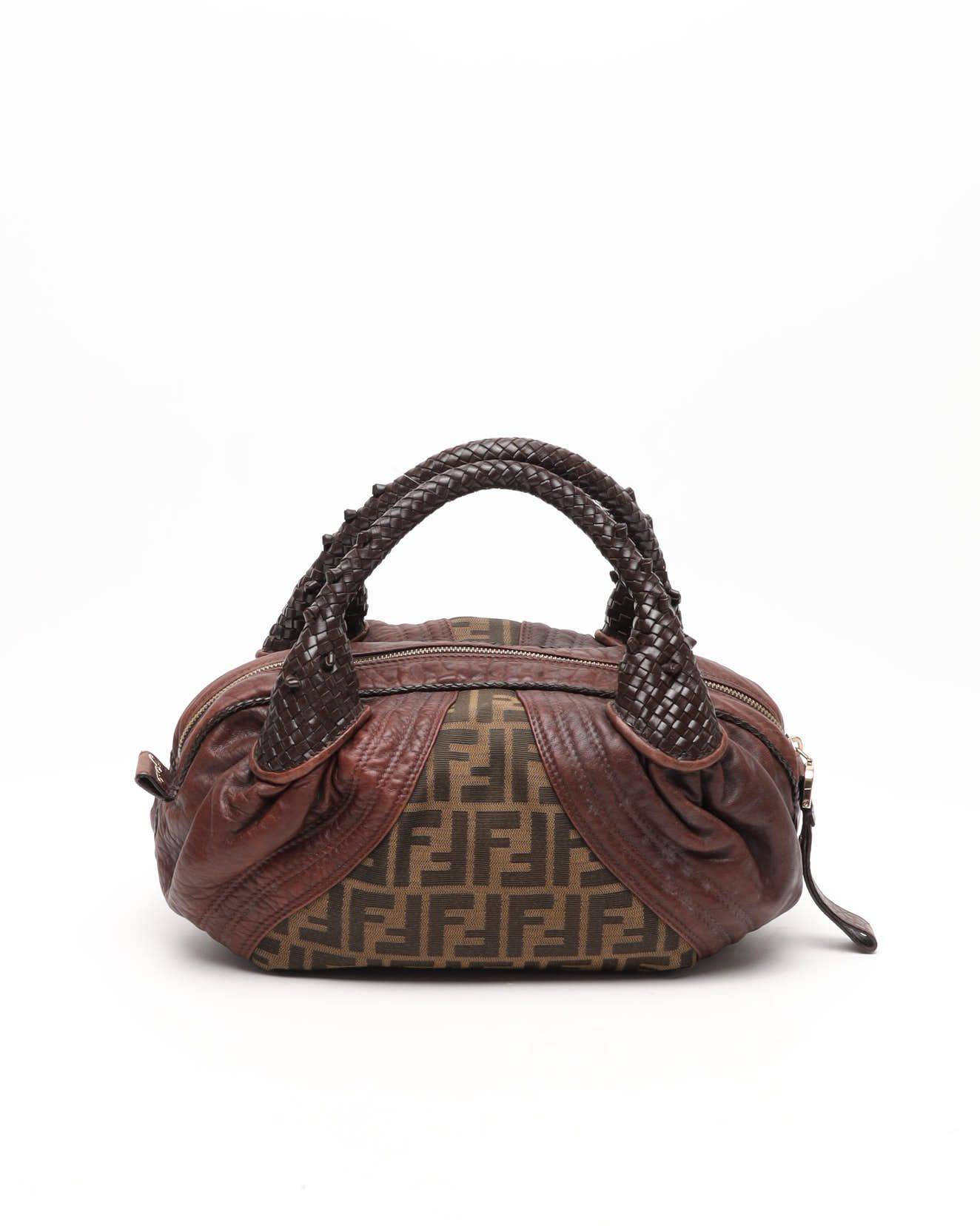 Fendi Zucca Spy Bag - Brown - One Size