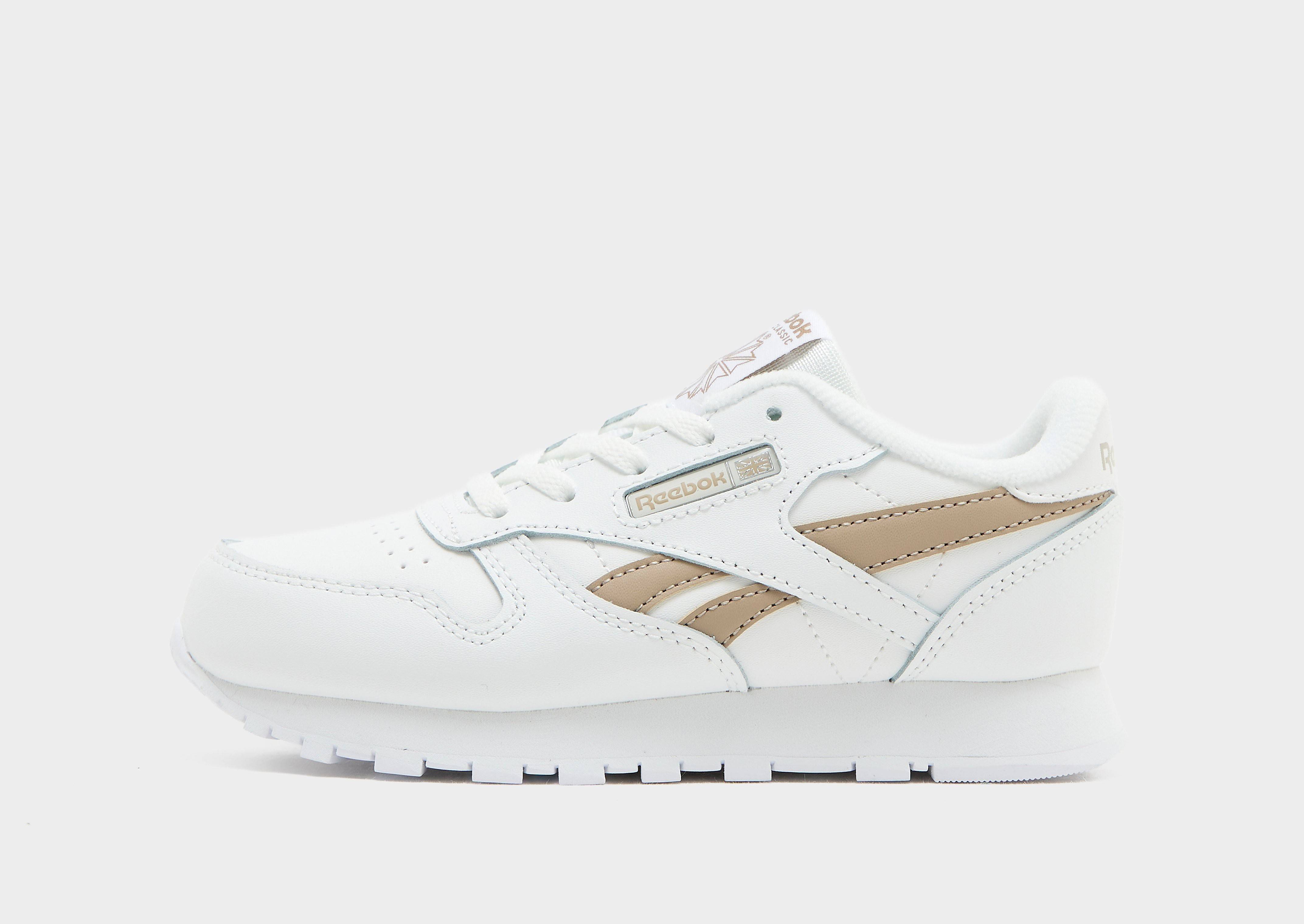 Reebok Classic Leather Children, vit - 30