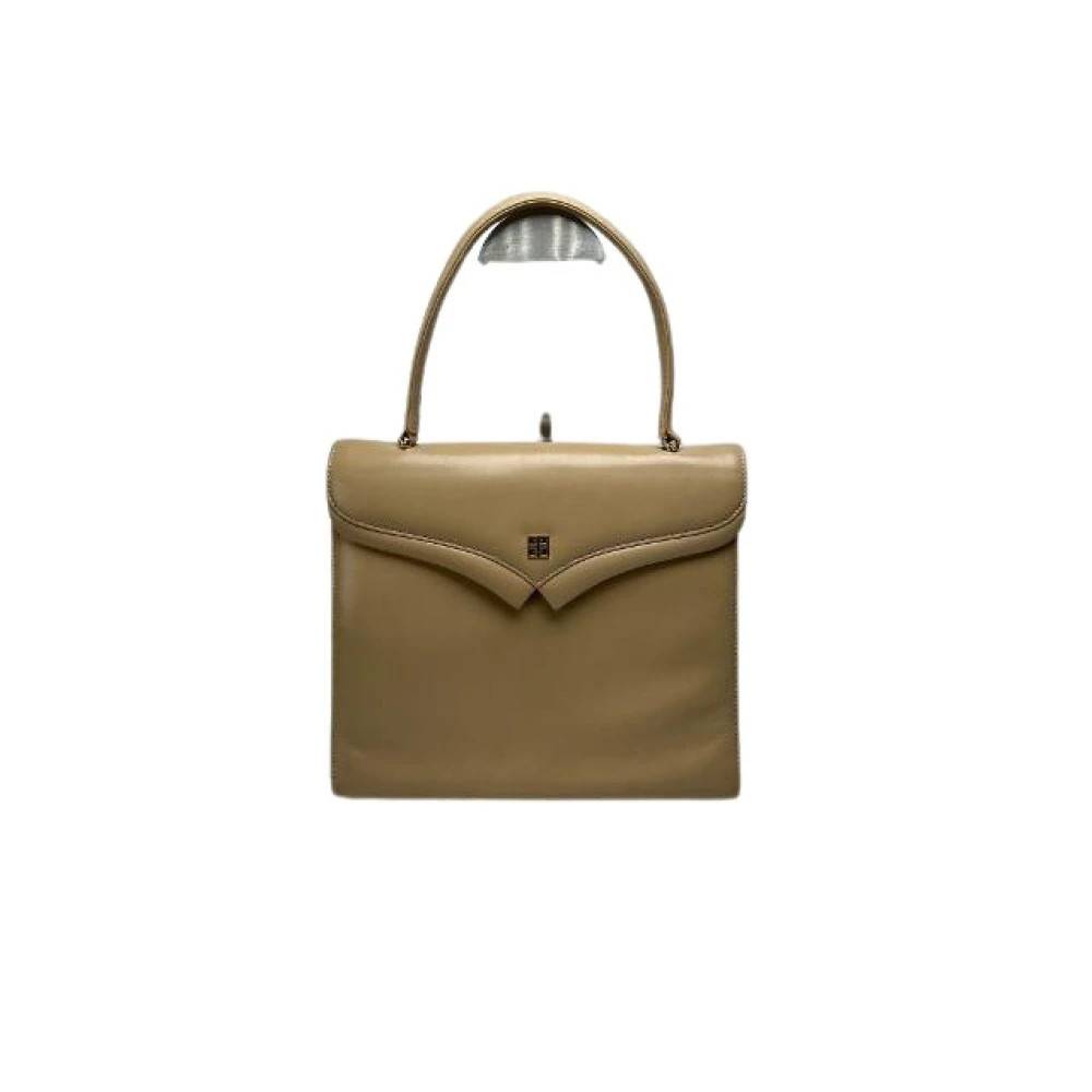 Givenchy Pre-owned Pre-owned Handbag - Vintage - Dame - Beige - ONE SIZE - Læder