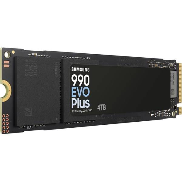 Samsung SSD 990 EVO Plus 4TB SSD M.2 NVMe PCIe Gen5 Harddisk.