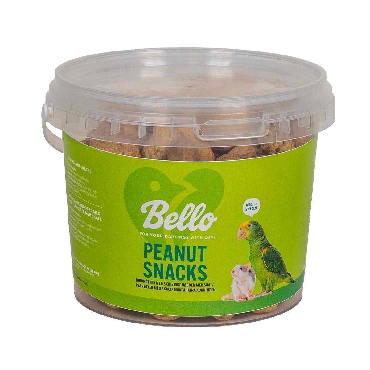 Bello Jordnötter med Skal till Gnagare & Fågel 200 g