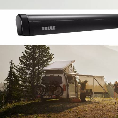 Väggmarkis Thule 4200 Box Antracit Duk Mystic Grey