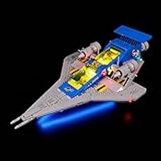BRIKSMAX Lego Icons Le Galaxy Explorer LED-belysningssats - kompatibel med Lego 10497 byggklossar modell - inkluderar inte Lego-setet