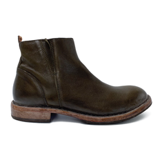 MOMA Dame Støvle m/lyn Old Trafford Leather - 38.5