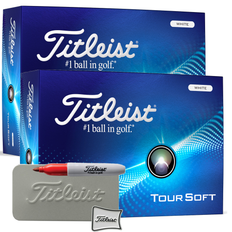 Titleist Tour Soft Golf Balls - White