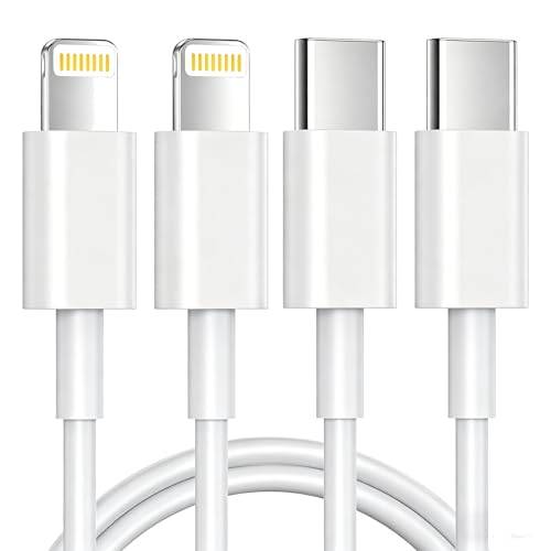 USB C Lightning Kabel,3M 2Pack iPhone Ladekabel Lightning Kabel (Weiß)