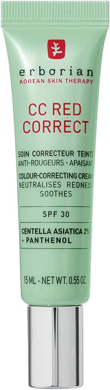 Erborian CC Red Correct Tinted Corrective Care - Lugnar och Motverkar Rodnad 0008 15ml Cream Från Magasin (15ml)
