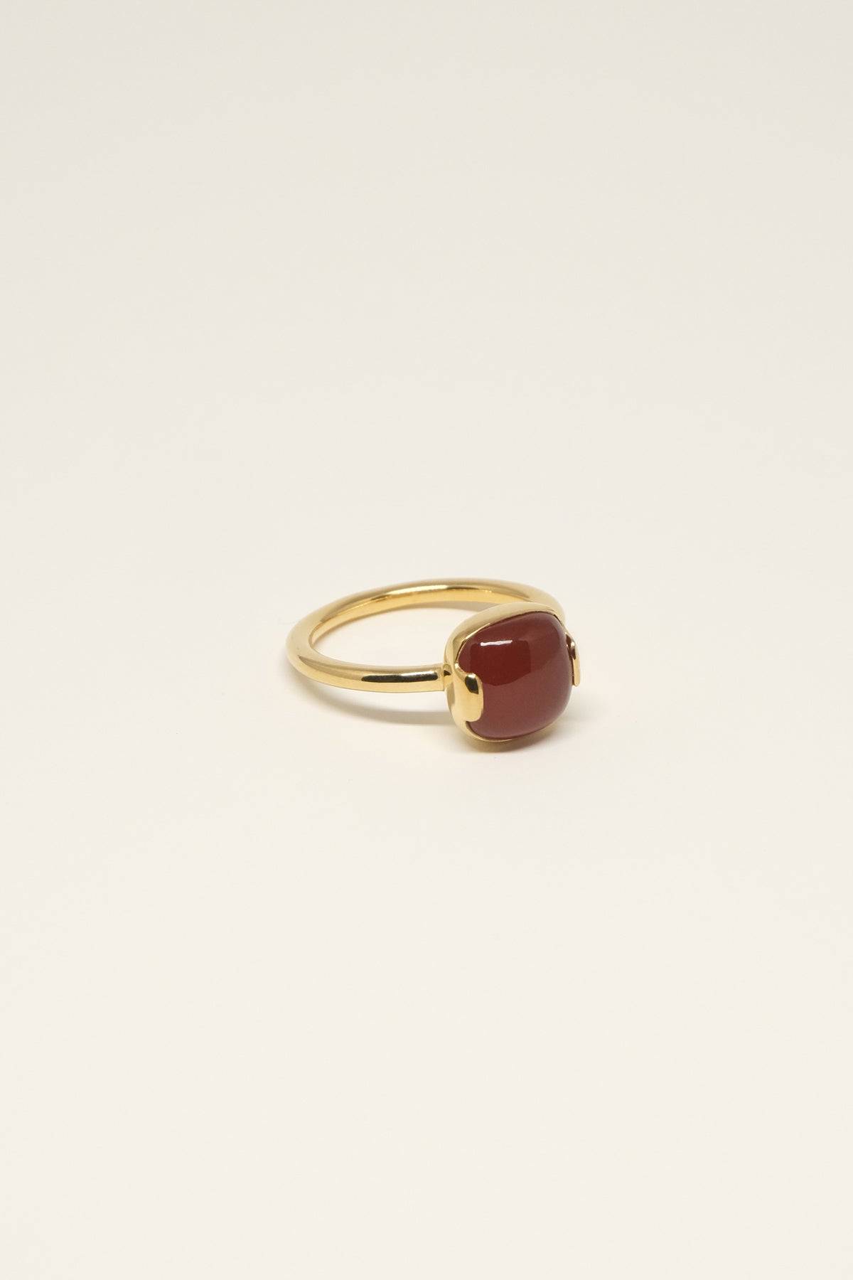 Studio Loma Callie Ring | Rød Onyx - Størrelse 52