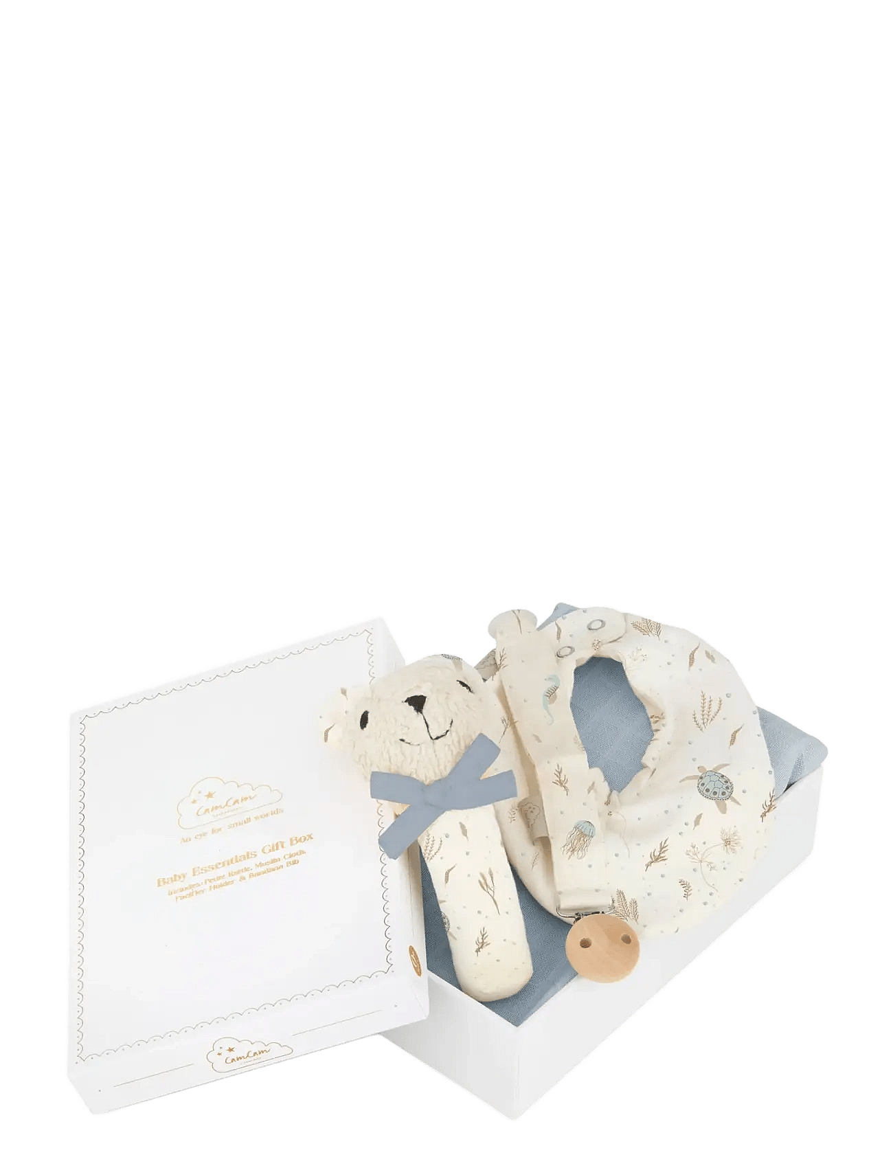 Cam Cam Copenhagen Baby Essentials Gift Box - White - ONE SIZE