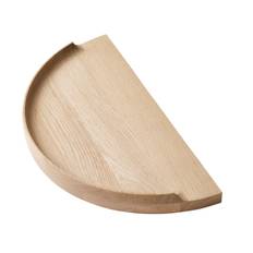 Aakjaer Furniture - Arcus Konsol Hylla White Oil Oak från Sleepo - Trä ((LxDxH): 45 x 22 x 4,5 cm)