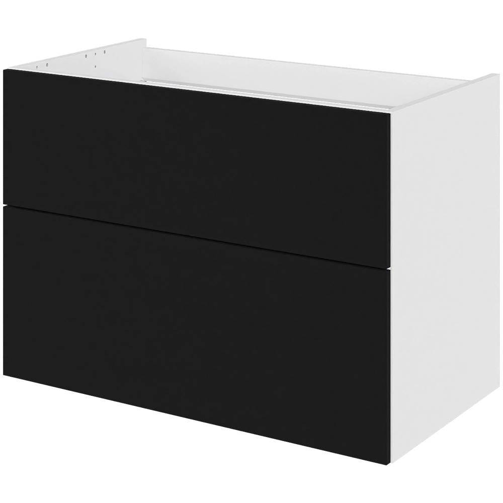 Multi-Living Bad skuffeskab i Cibo Nero 127 H: 57,6 cm D: 44,5 cm - Metalforsag - Bredde: 80 cm.