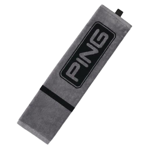 Ping Trifold Towel DARK GREY/BLACK