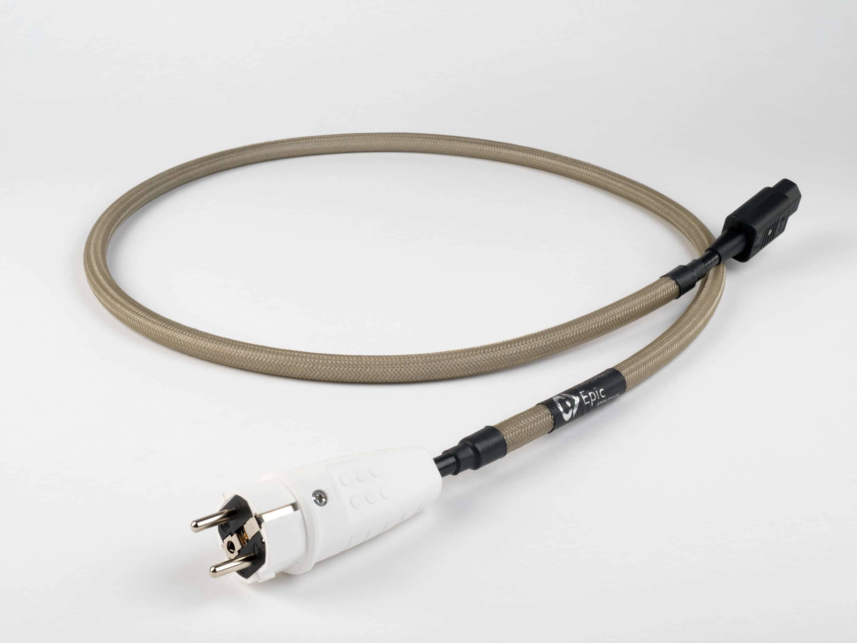 Chord Epic Power - Kontakt c13 2meter - Nätkabel Terminerade