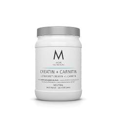 MORE Creatin + Carnitin, 500g, Natural, Kreatin Monohydrat Pulver