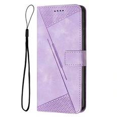 Dream Triangle plånboksfodral i konstläder, kompatibelt med OnePlus 13, 1+, Nord 3, Nord 2T, Nord 4, OnePlus Nord CE 2, 3, 4 Lite 5G, med bakstycke, s - Mauve Lila (Multi-size)