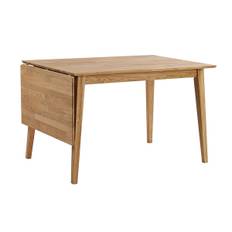 FILIPPA Matbord klaff 120+45 oljad ek