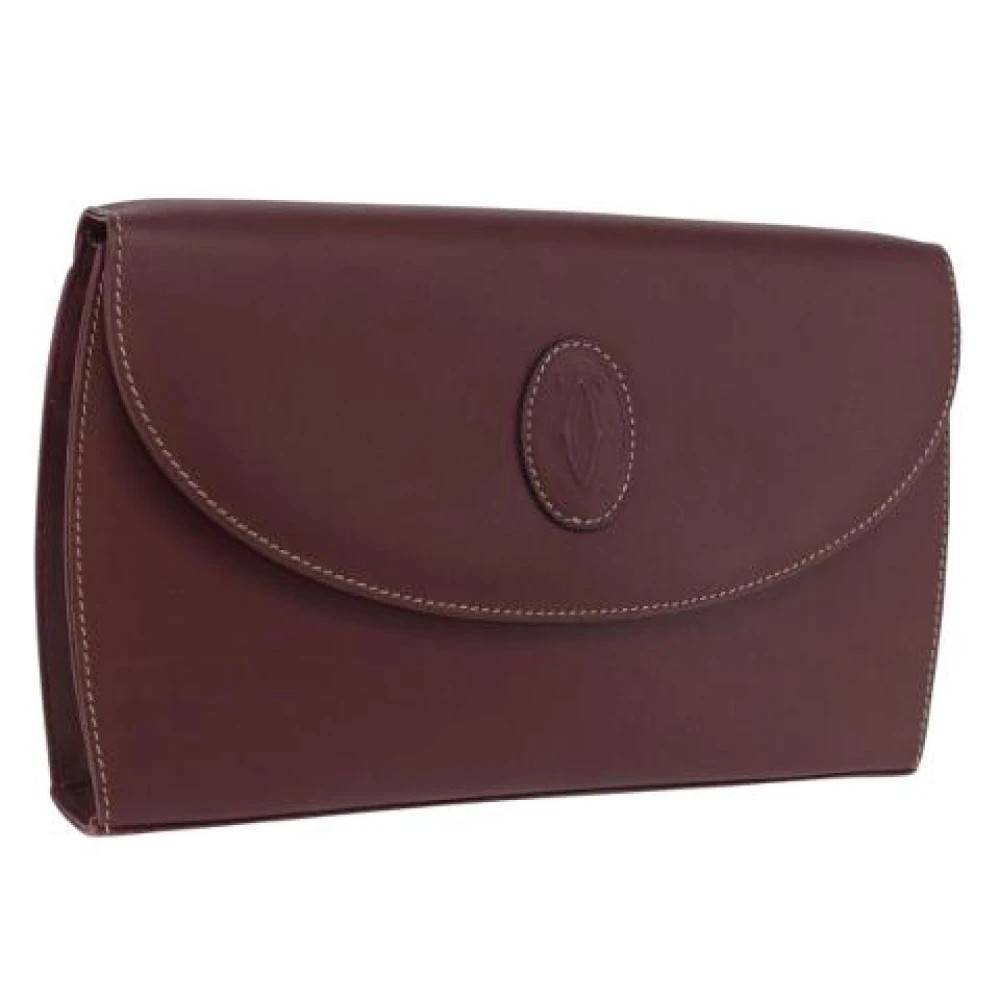 Cartier Vintage - Pre-owned Vintage Clutch Bag Vintage - Dam - ONE Size - Läder