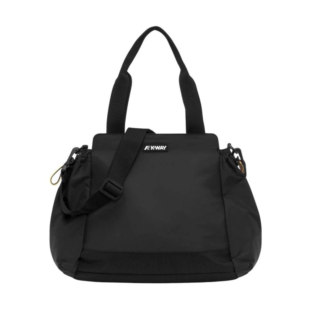 K-Way Aisy Tote Bag - Tasker - unisex - Sort - ONE SIZE - Polyester