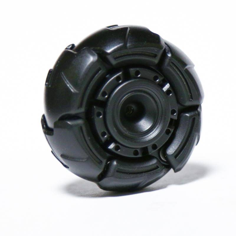 Metal Explosion Armor Fidget Spinner Metal Stress Release Toy Explosion Gyroscope Best Spinner High Quality Rotation svart