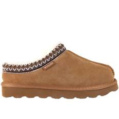 Woollies azteca chestnut tøffel kamikker i lammeskind s