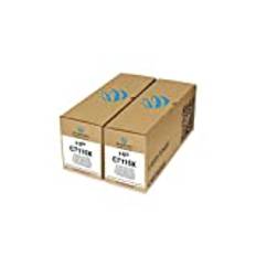 Duston 2X C7115X, 15X svart toner kompatibel med HP Laserjet 1200 1220 3300 3320 3380