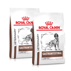 2x12 kg Royal Canin Veterinary Dog Gastrointestinal Low Fat