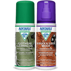 Nikwax - DUO pakke Nubuck & Suede Footwear 2 x 125 ml.