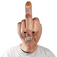 BAJIE Halloween mask I Despise Middle Finger Mask Halloween Mask Bar Dj Mask