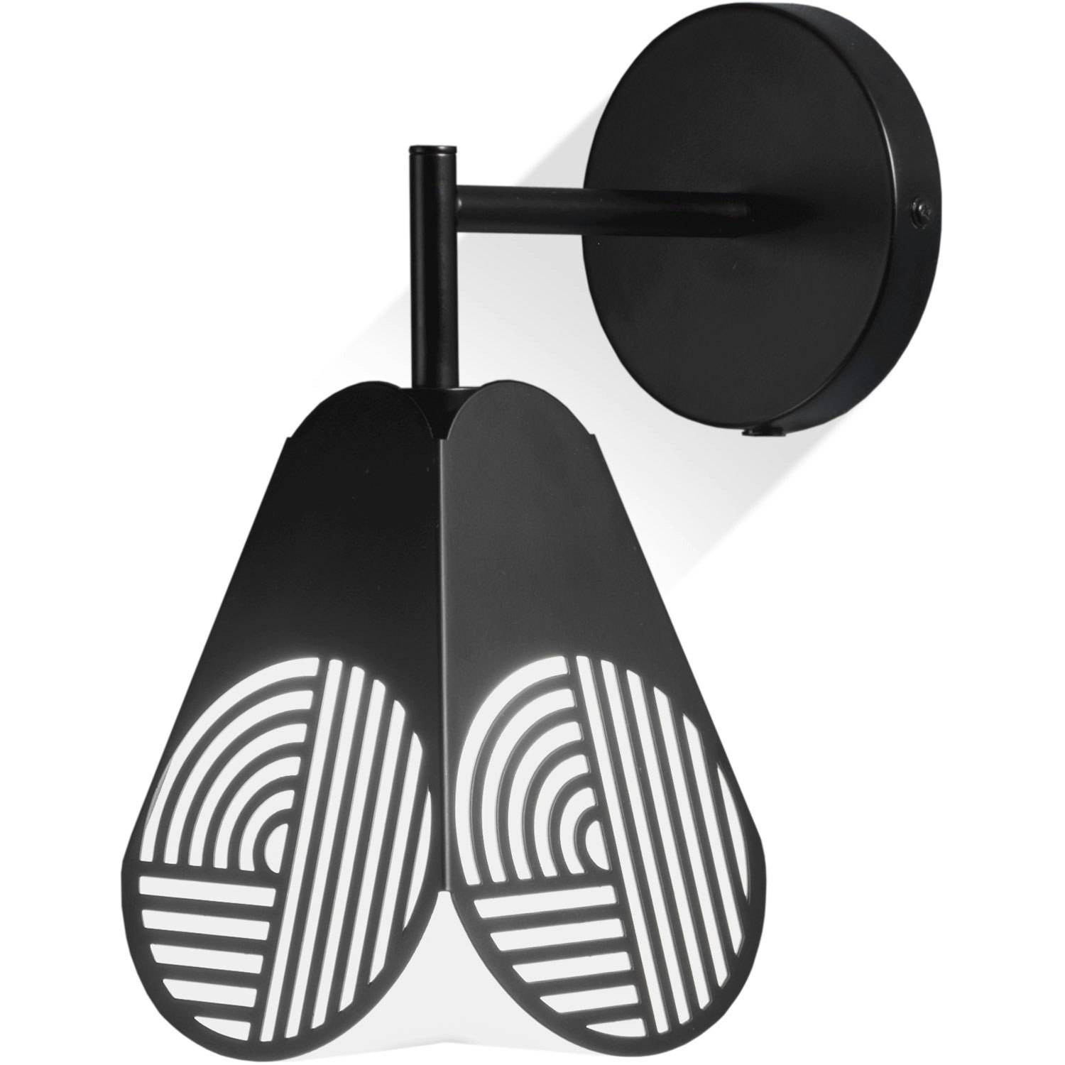 Oblure Notic Vägglampa - Vägglampor Stål Svart - BSNO4003