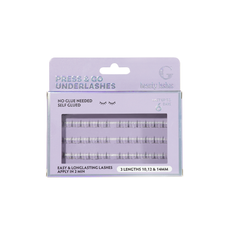 G Beauty Lashes - Press & Go Lower Lashes - Vivid - Klar til levering
