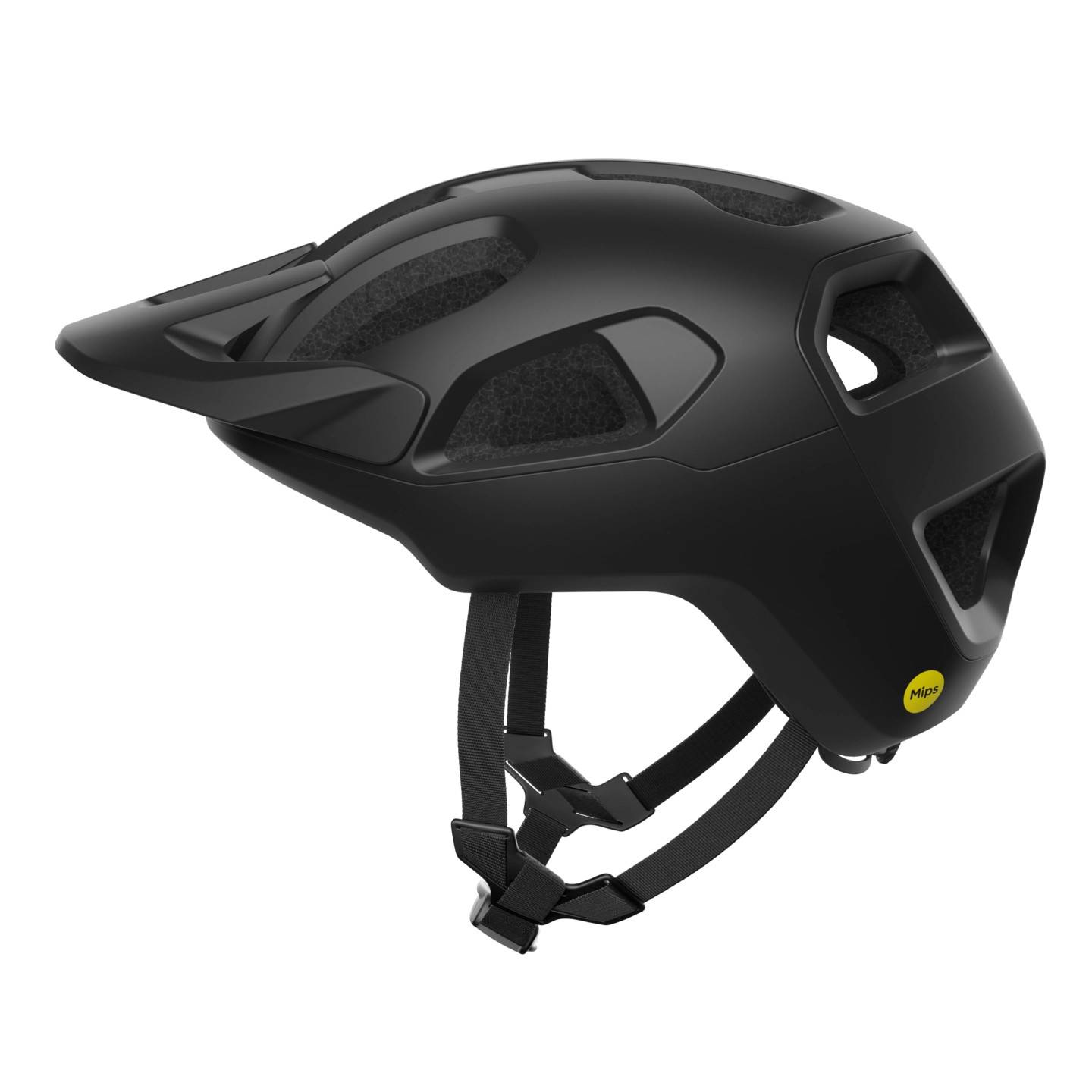 POC Cularis Pure Hjälm Uranium Black Matt, Str. M - Svart (M)
