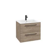 Badrumskommod Deluxe Brunbets Ek 60 cm REN