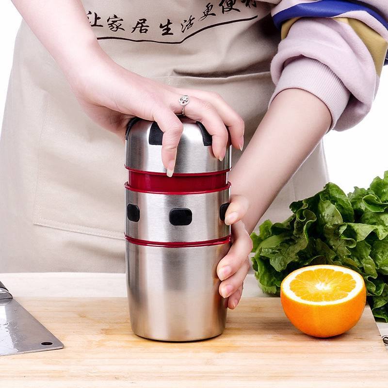 Manual Juicer Household Mini Blender Lemon - Stainless Steel Juicer Cup