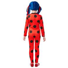 Miraculous Ladybug kostume, Deluxe - Højde cm: 116 cm (110-116 cm)