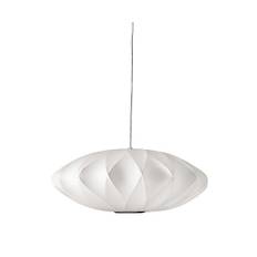 HAY Nelson Saucer Crisscross Bubble Pendant - Medium - Off-White