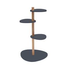 MAGLA 3-lags Asketræ Plant Stand B55 x H91cm Grafit