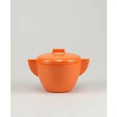 Portugisisk Melamin Sukkerskål i original 1950 design Orange