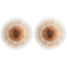 Department Lily Papirstjerne Golden Beige Sæt af 2
