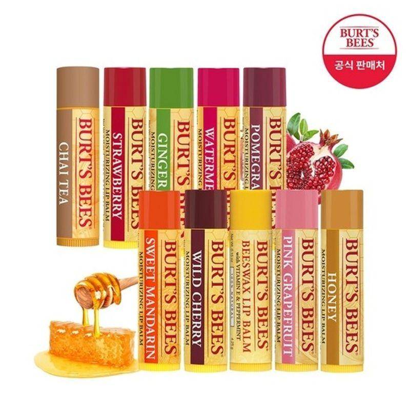 Burt's Bees Läppbalsam (Välj en av 8 smaker)