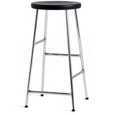 Hay Cornet Barstol H65 Krom/bejdset Eg - Barstole Massiv Eg Sort - AA587-A216