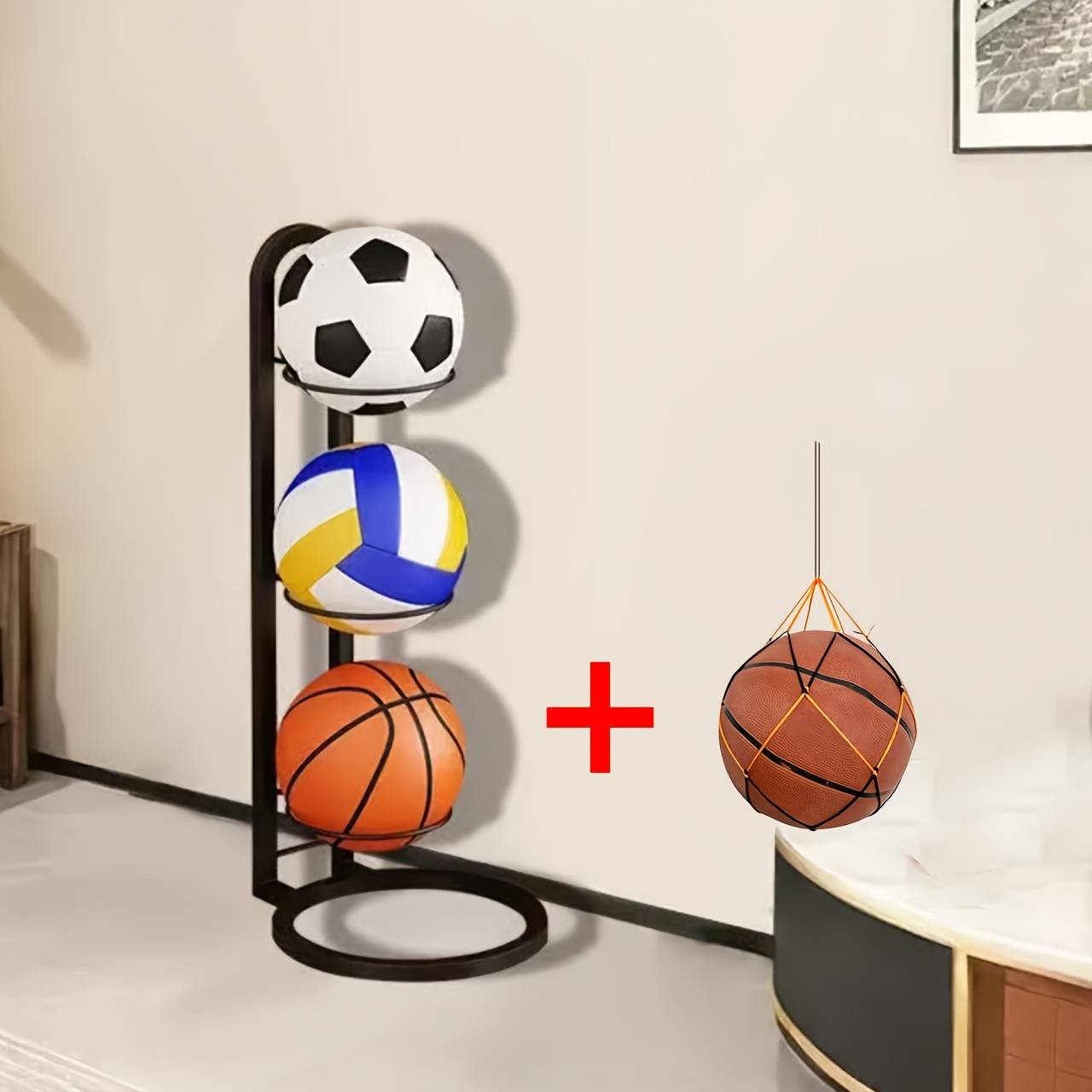 Basketball Hoop + Basketball Bag