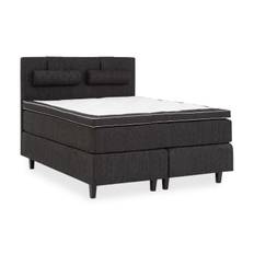 Komplett Sängpaket Charleston 180x200 Svart - cm Kontinentalsäng