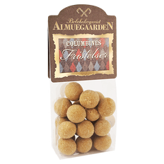 Almuegaarden - Chokolade-Lakridser med lakridspulver, 100g
