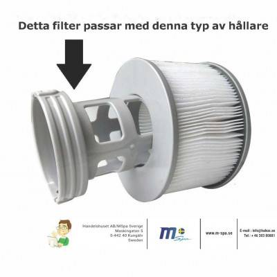 MSpa Filter 2-pack Comfort-serien
