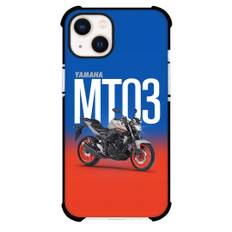 Motorbike Yamaha Phone Case For iPhone Samsung Galaxy Pixel OnePlus Vivo Xiaomi Asus Sony Motorola Nokia - Motorbike Yamaha MT 03 On Blue Red Background