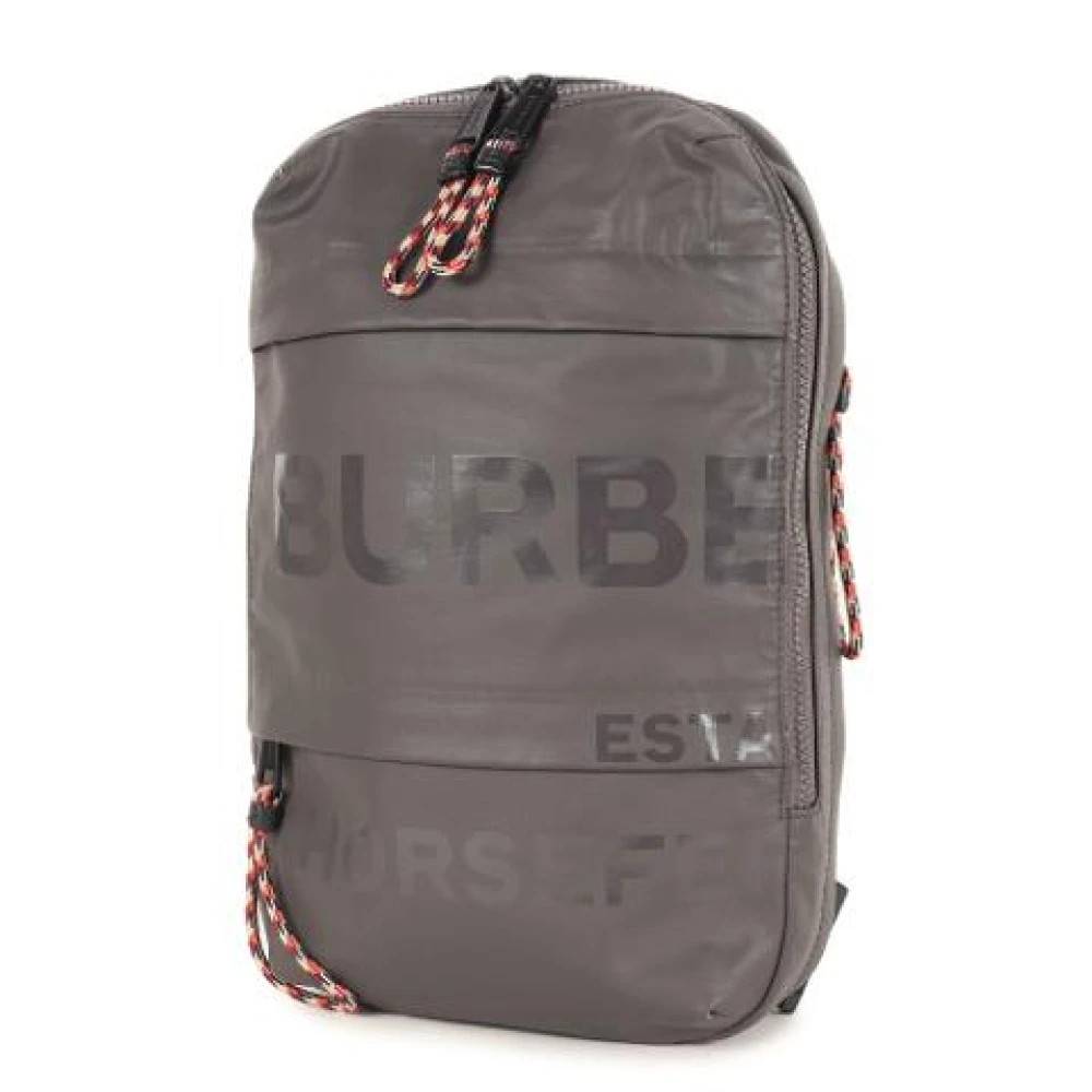 Burberry Vintage Pre-owned Vintage Sling Bag - Vintage - Herre - Grå - ONE SIZE - Uld