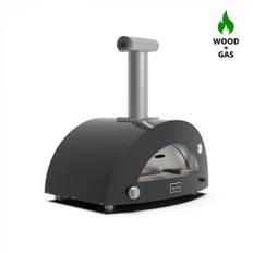 Moderno 2 Pizzaer Grå Hybrid Pizzaovn