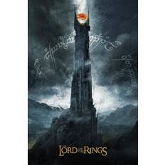 Konsttryck Lord of the Rings - Barad-dur, 26.7 × 40 cm